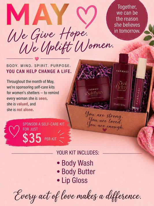 Sponsor a Women’s Self-Care Kit