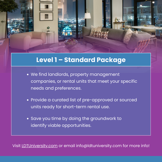 LDT Property Connect - Level 1 Standard Package