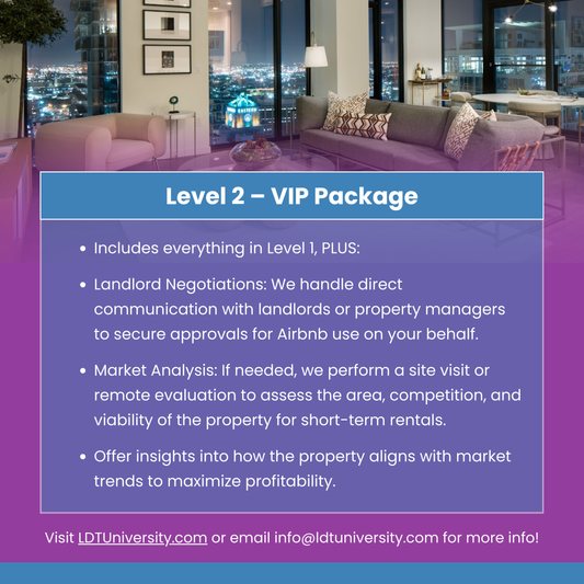 LDT Property Connect - Level 2 VIP Package